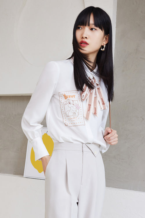 Lily - Chemise - Blanche