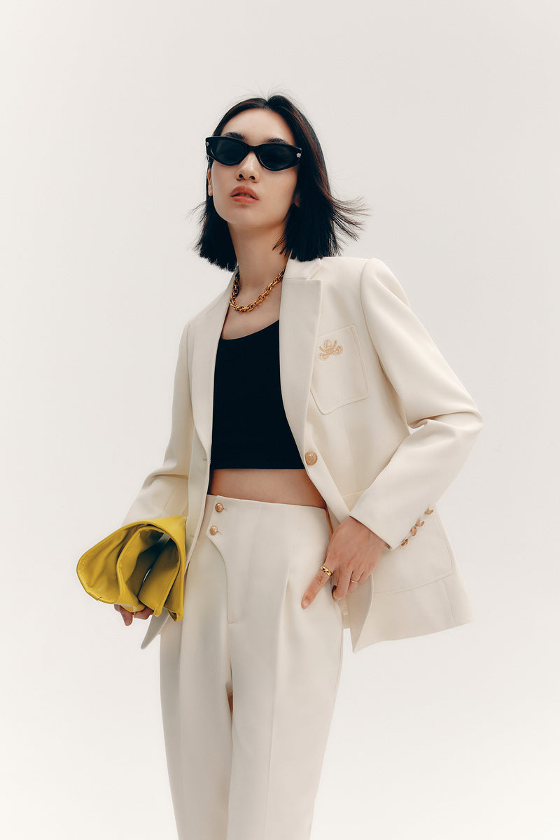 Lily - Blazer - Beige