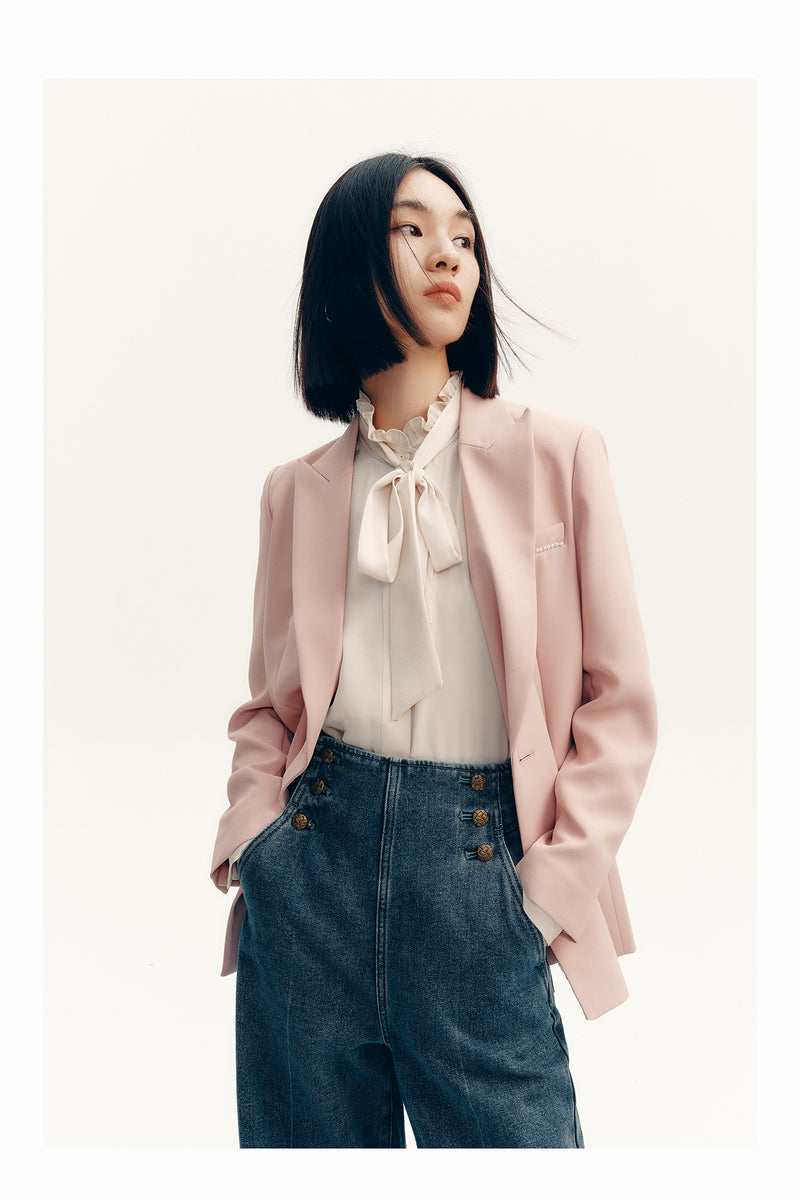 Lily - Blazer - Rose