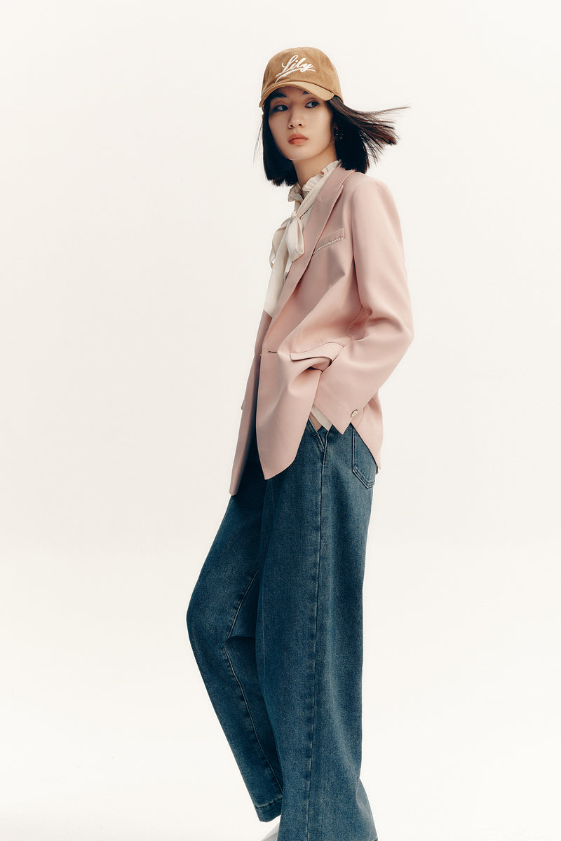 Lily - Blazer - Rose