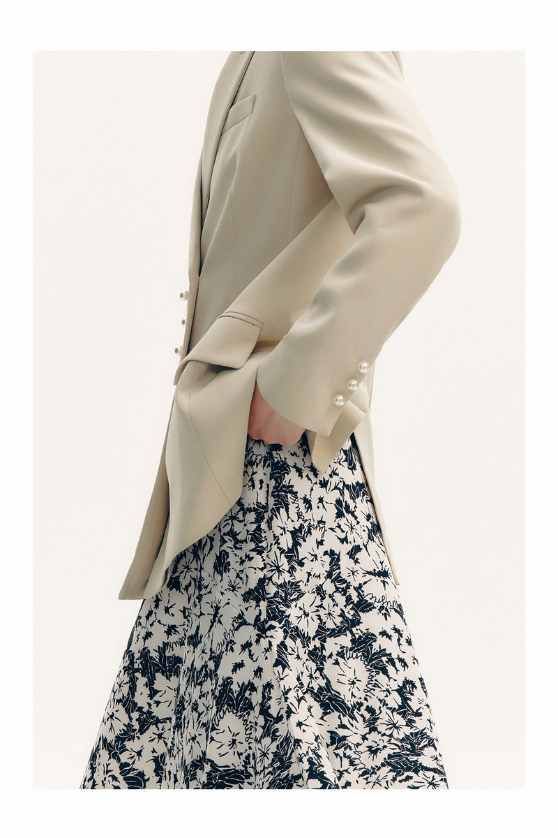 Lily - Blazer - Abricot