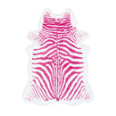 Tapis Style Peau De Zèbre - Rose - Xl