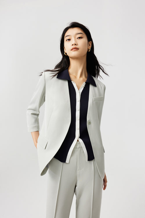 Lily - Blazer - Gris Vert