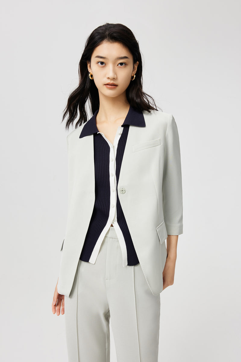 Lily - Blazer - Gris Vert