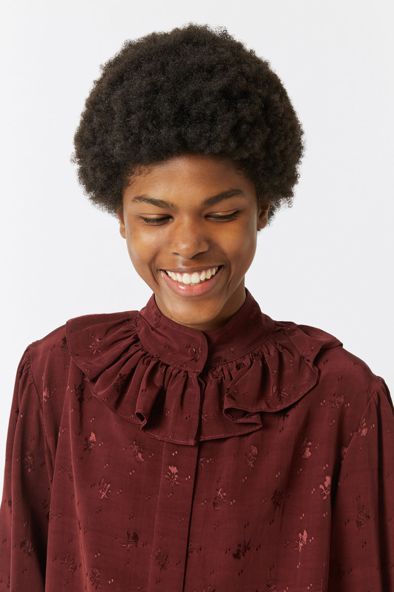 Blouse Kind Gift  CERISE NOIRE