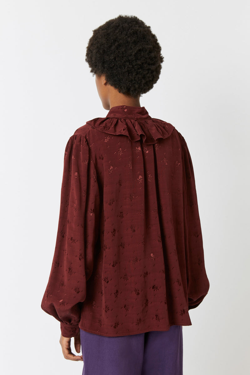 Blouse Kind Gift  CERISE NOIRE