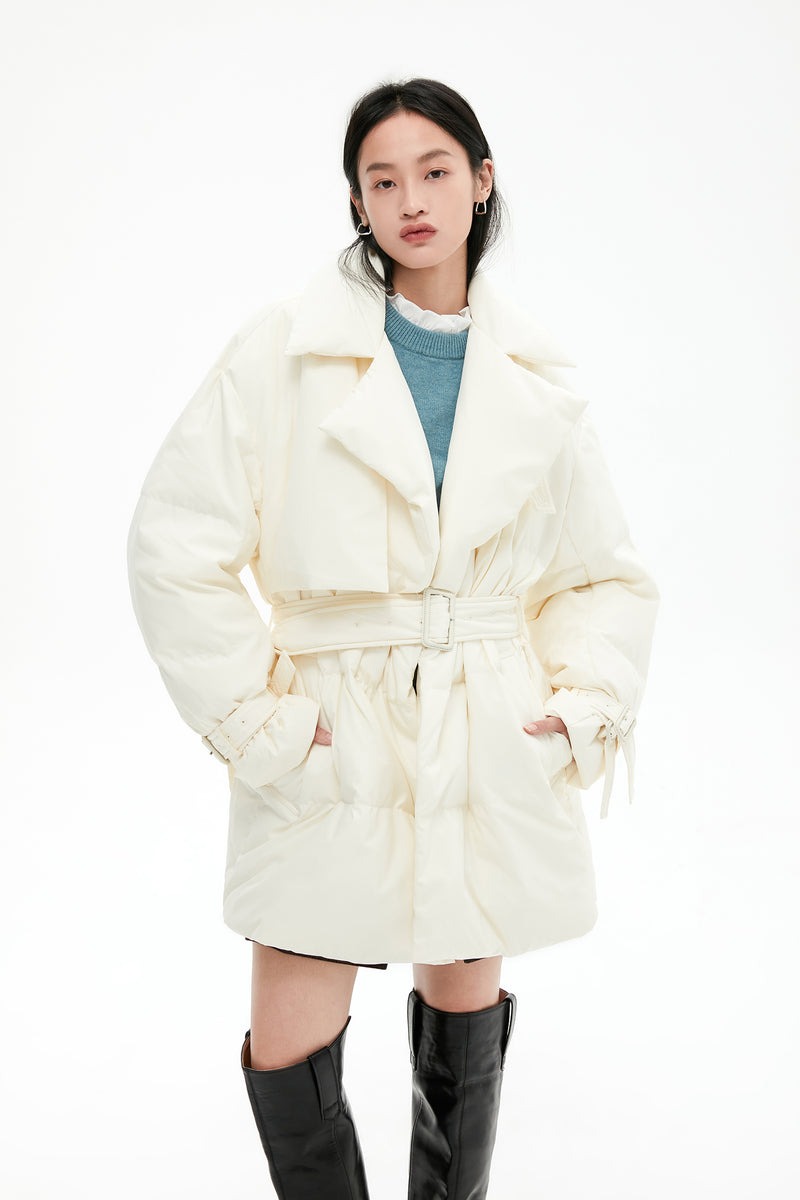 Lily - Doudoune - Blanche