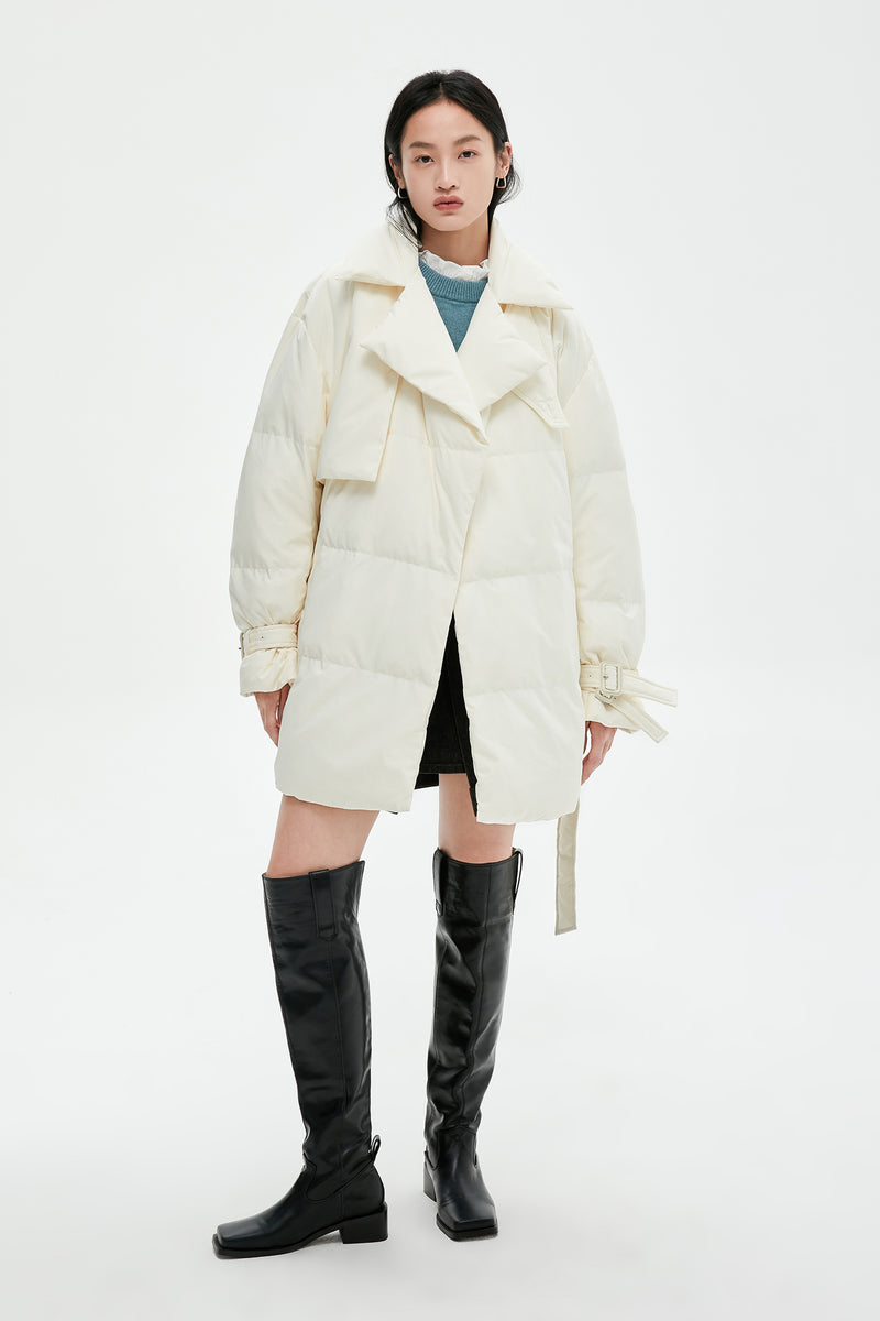 Lily - Doudoune - Blanche