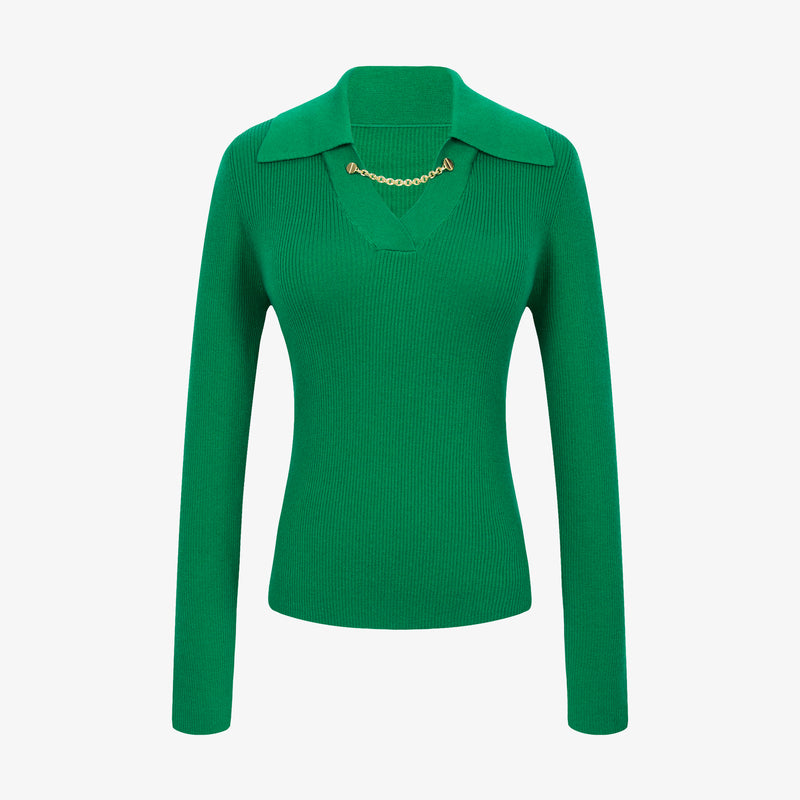 Lily - Pull - Vert Forêt