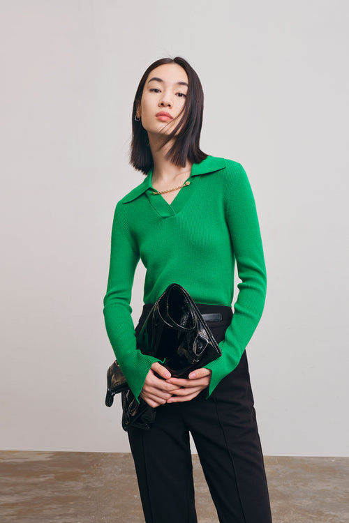 Lily - Pull - Vert Forêt