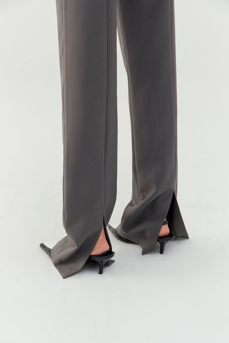 Lily - Pantalon - Gris Agate