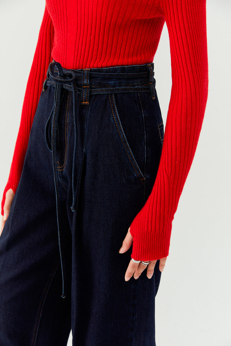 Lily - Pantalon - Bleu Violacé