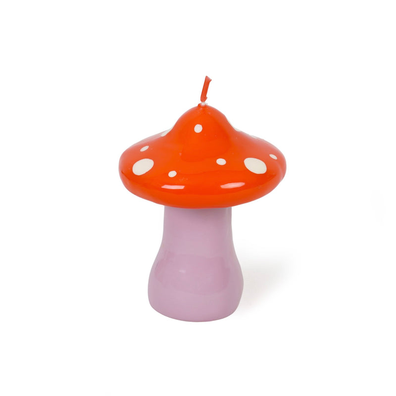 Grande Bougie Mushroom - Rouge & Lilas