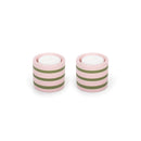 Lot De 2 Bougeoirs Harmony Ceramic - Rose