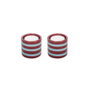 Lot De 2 Bougeoirs Harmony Ceramic - Bordeaux