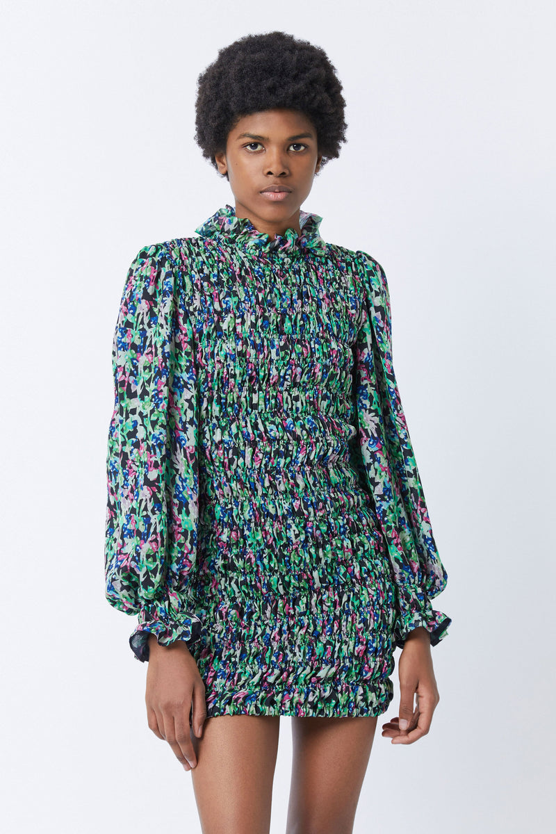 Robe Sienna Monaco - print VERT