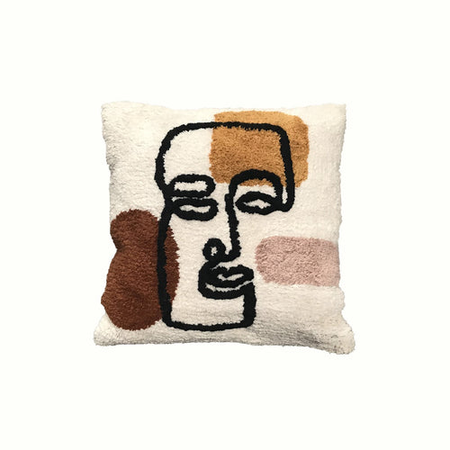 Coussin - Retro Mood - Blanc