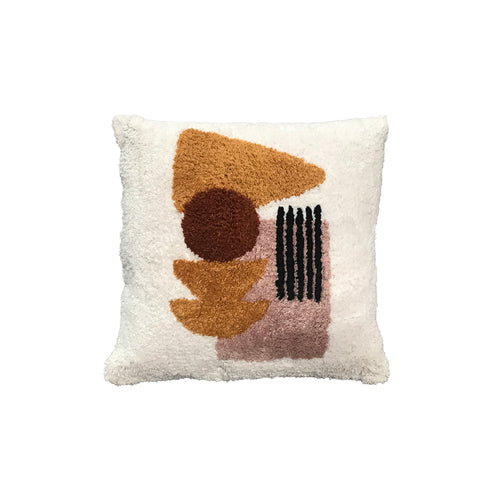 Coussin - Retro Mood - Blanc