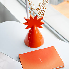 Vase Étoile Polaire Rouge