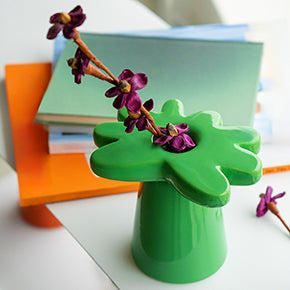 Vase Marguerite Verte