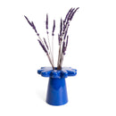 Vase Marguerite Bleue