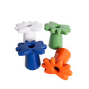 Vase Marguerite Bleue