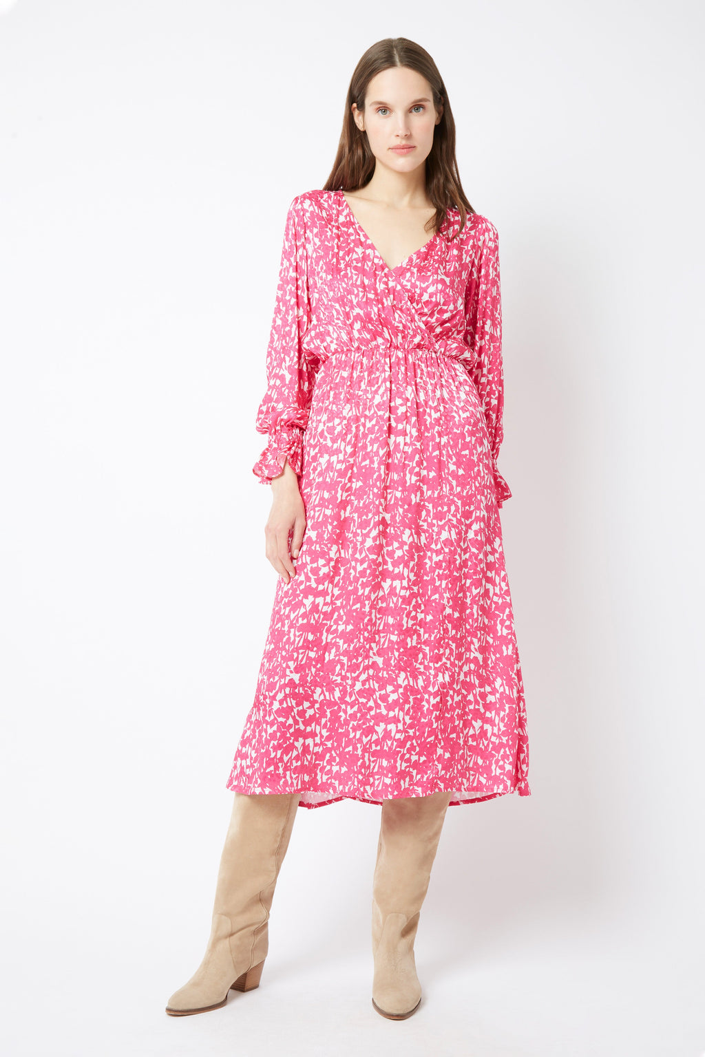 Vestido Reed Kelly ROSA MAGENTA