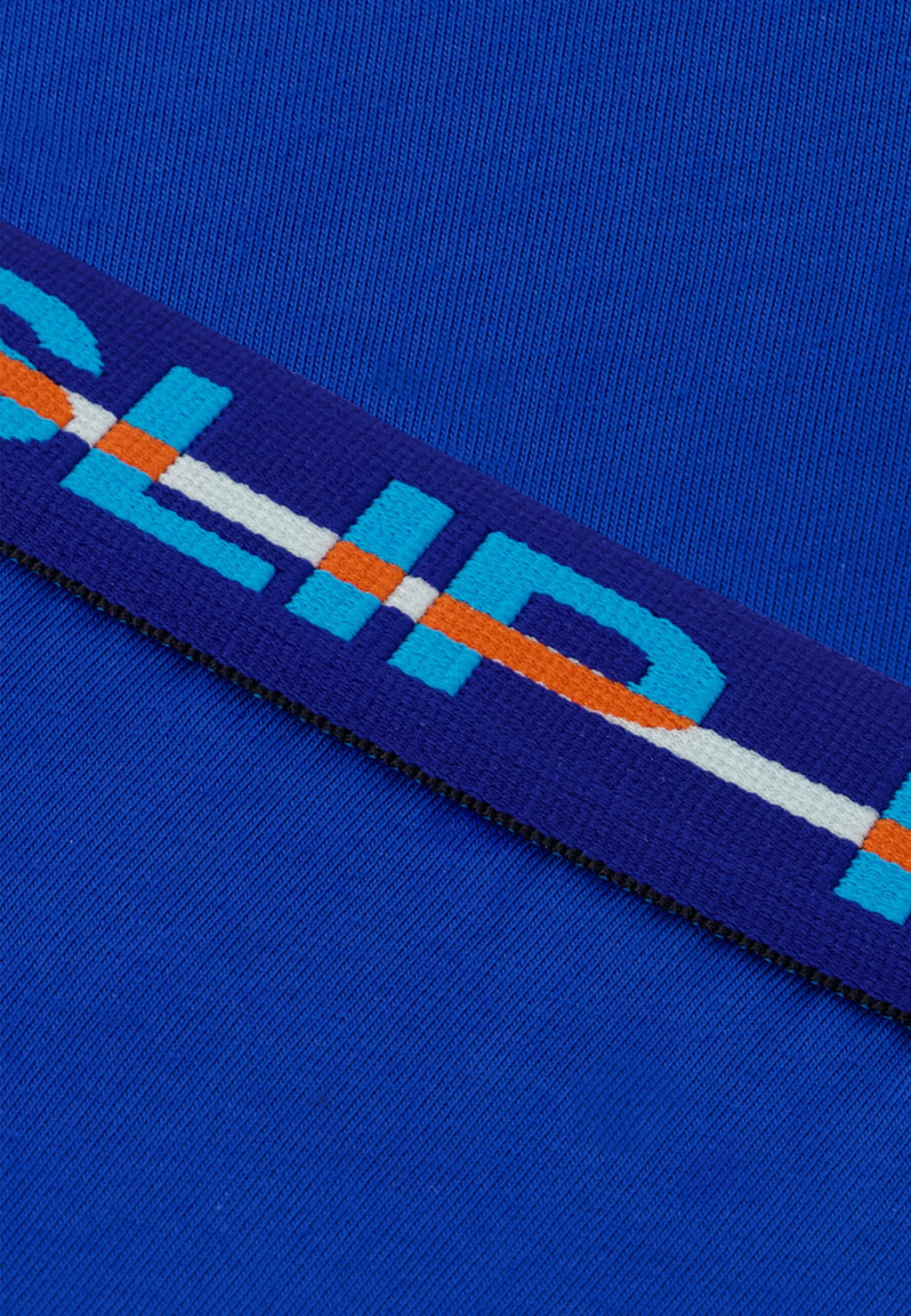 Slip a vita alta Rieuse in cotone - Blu nautico