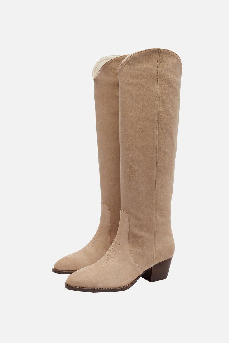 Botas Kinks Souliers - Piel beige