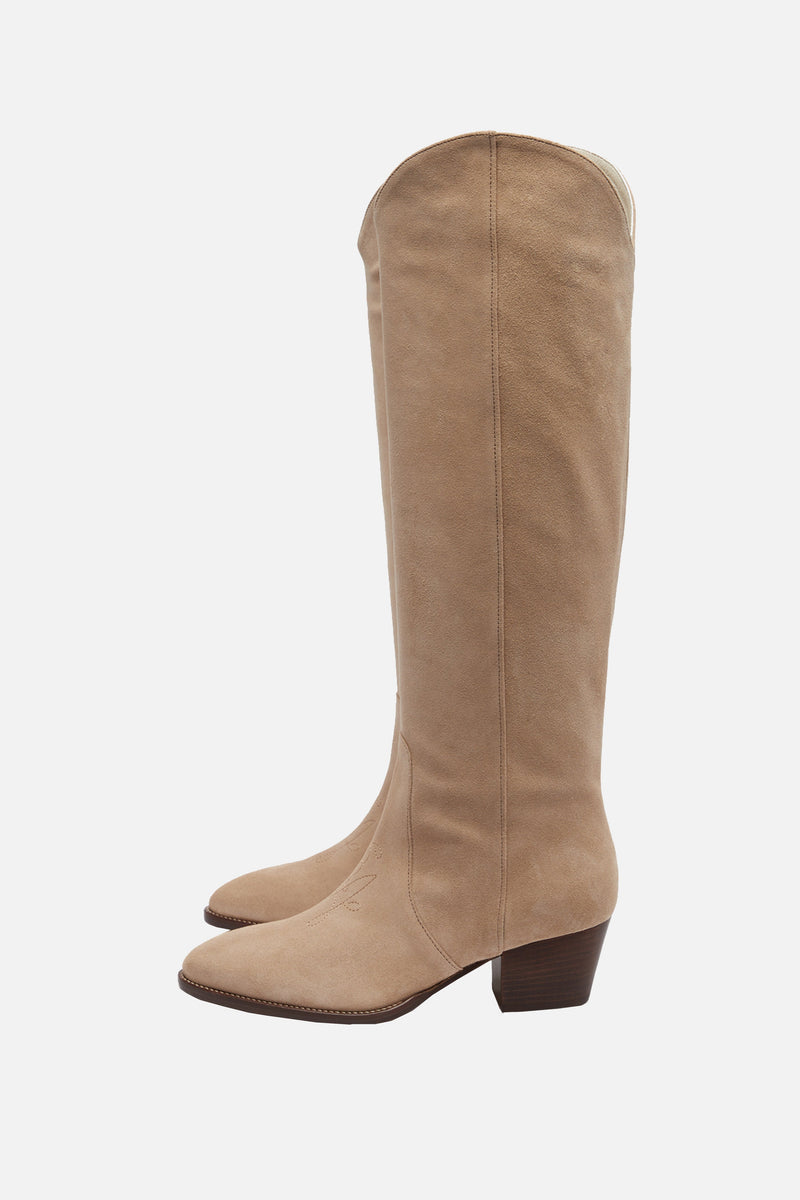 Botas Kinks Souliers - Piel beige