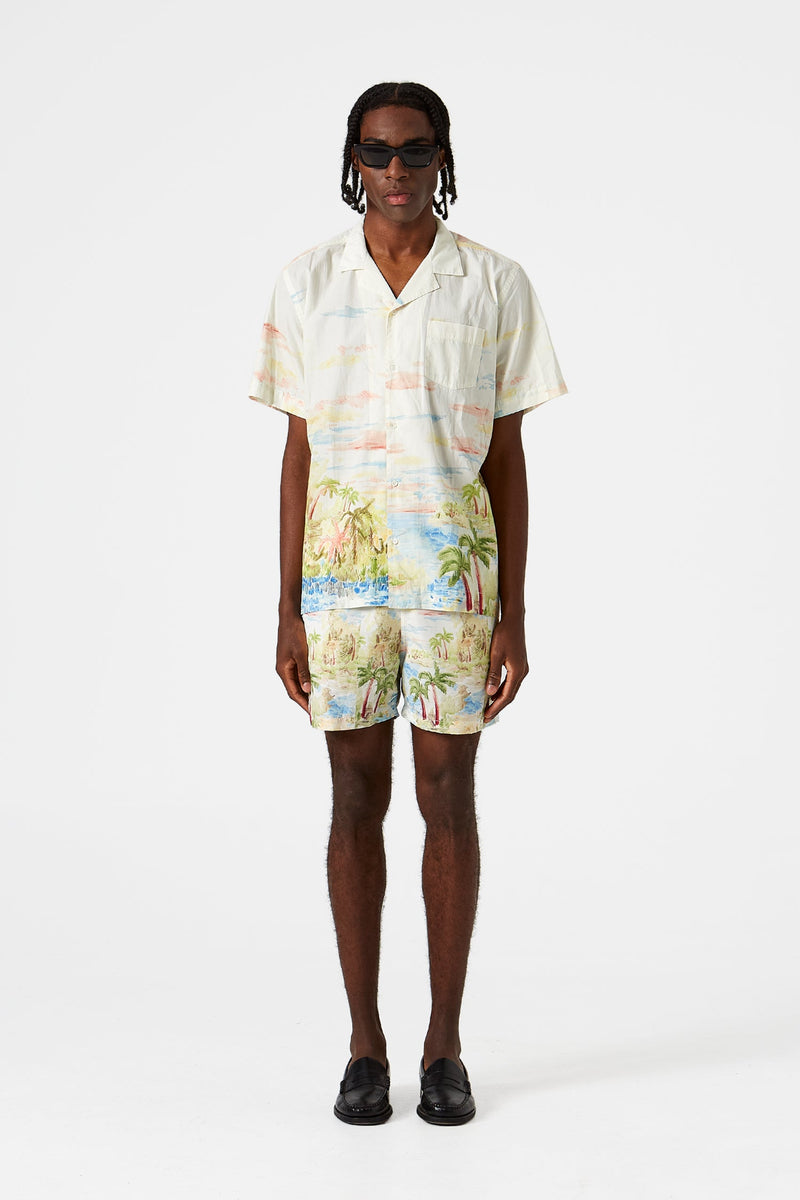 Camisa Lisa Verano Blanca