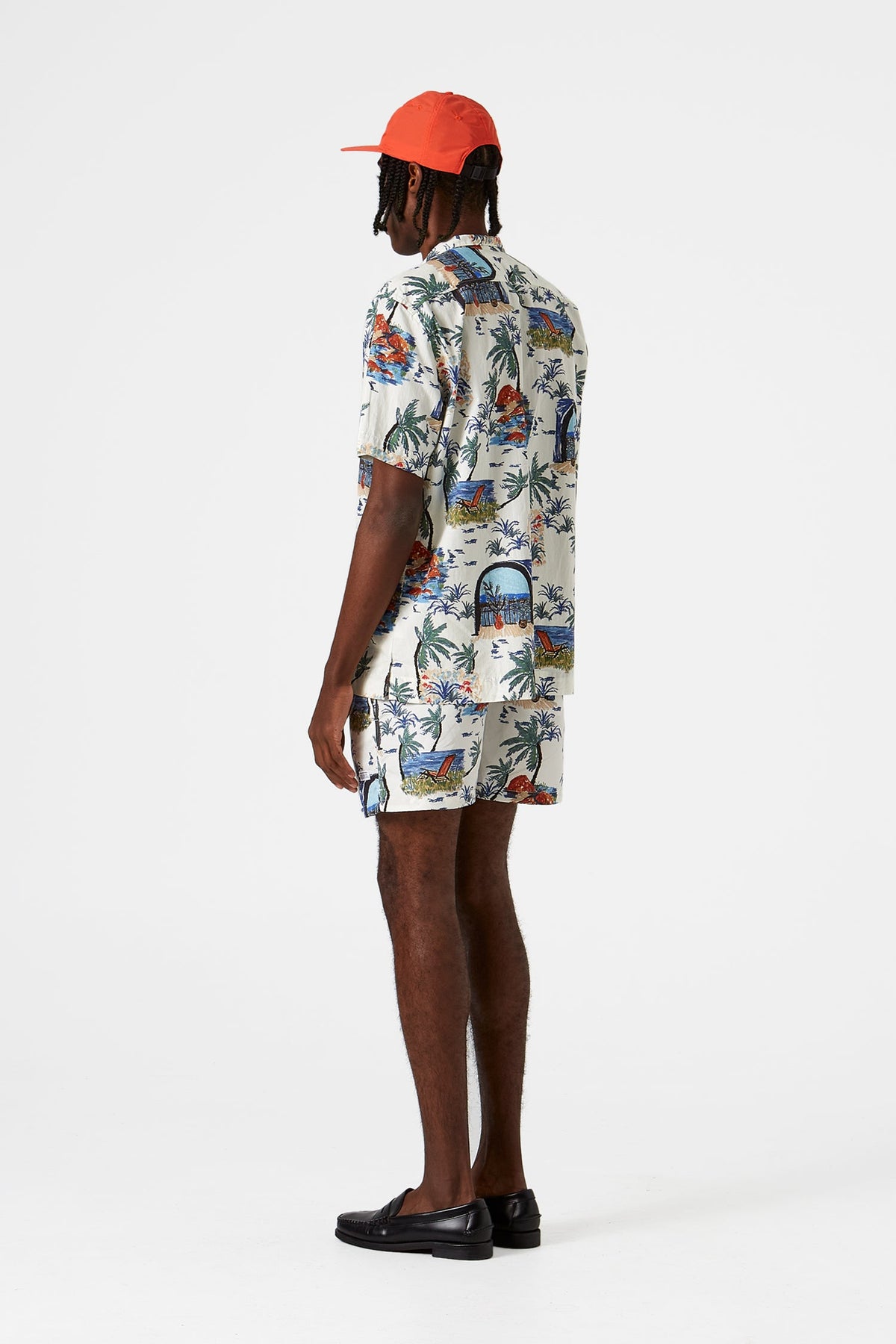 Paradise Classic Plain Off White Swim Shorts