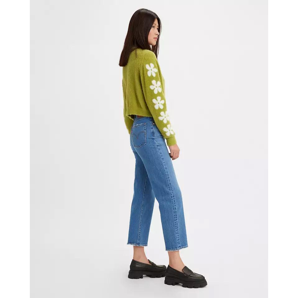 Jeans Levi's Ribcage Dritti a Vita Altissima