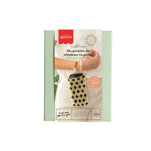 Kit Diy Bijouterie - Ma Pochette De Téléphone En Perles