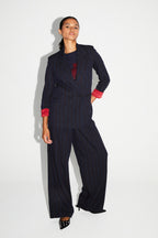 Pantalon Astrid Héritage Navy Fabriqué En Italie