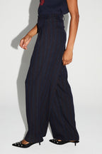 Pantalon Astrid Héritage Navy Fabriqué En Italie