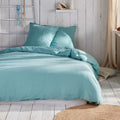 Gaze De Coton - Parure De Lit - Denim