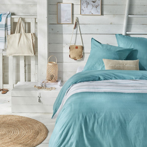 Parure De Lit - Maison De La Plage - Blanc