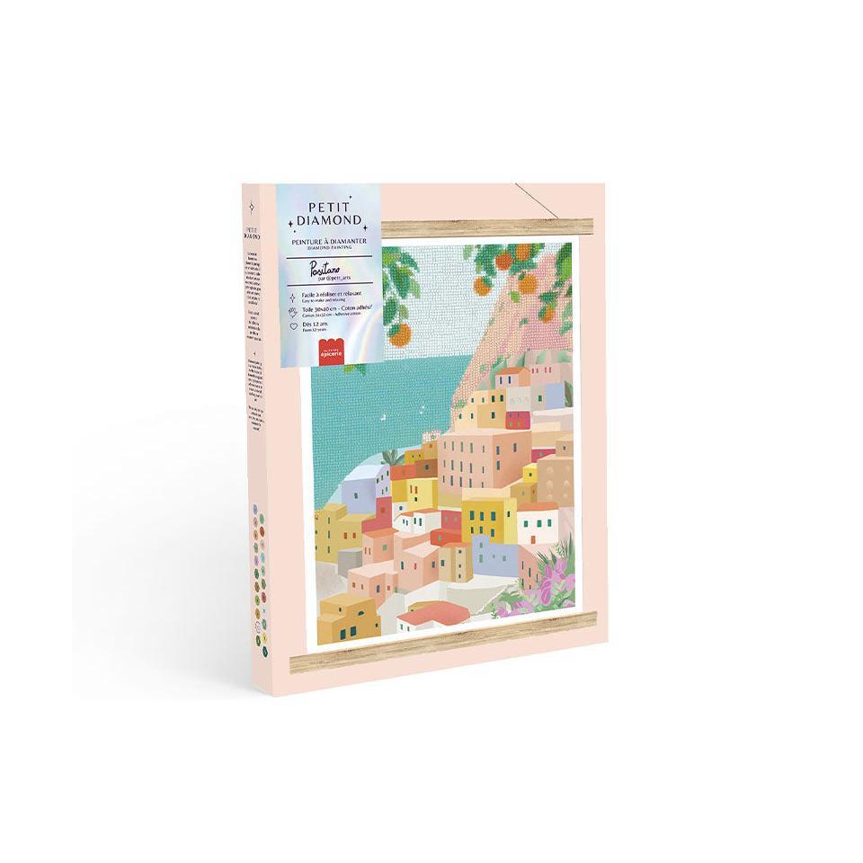 Small Diamond Box - Diamond Painting Positano By Petra Lidze