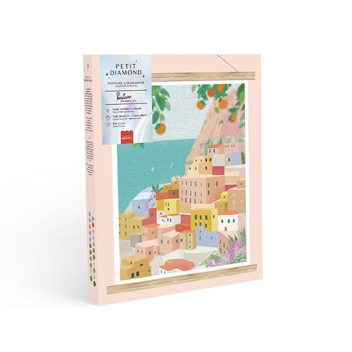 Coffret Petit Diamond - Diamond Painting - Positano Par Petra Lidze