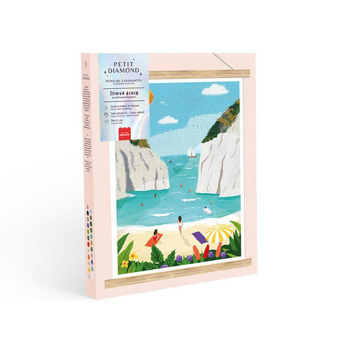 Coffret Petit Diamond - Diamond Painting - Stiniva Beach Par Maja Tomljanovic
