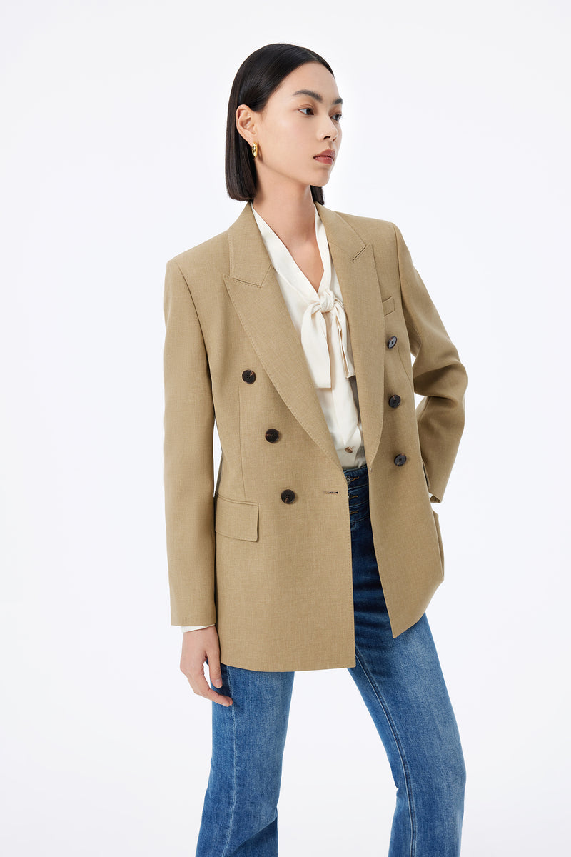 Lily - Blazer - Café Clair