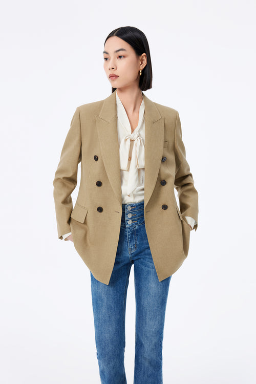 Lily - Blazer - Café Clair