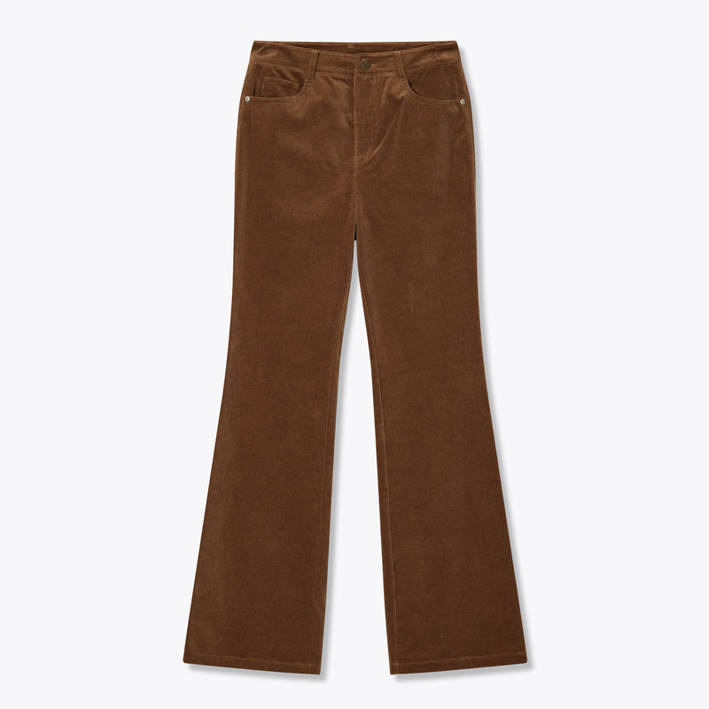 Lily - Pantalon - Marron Cacao