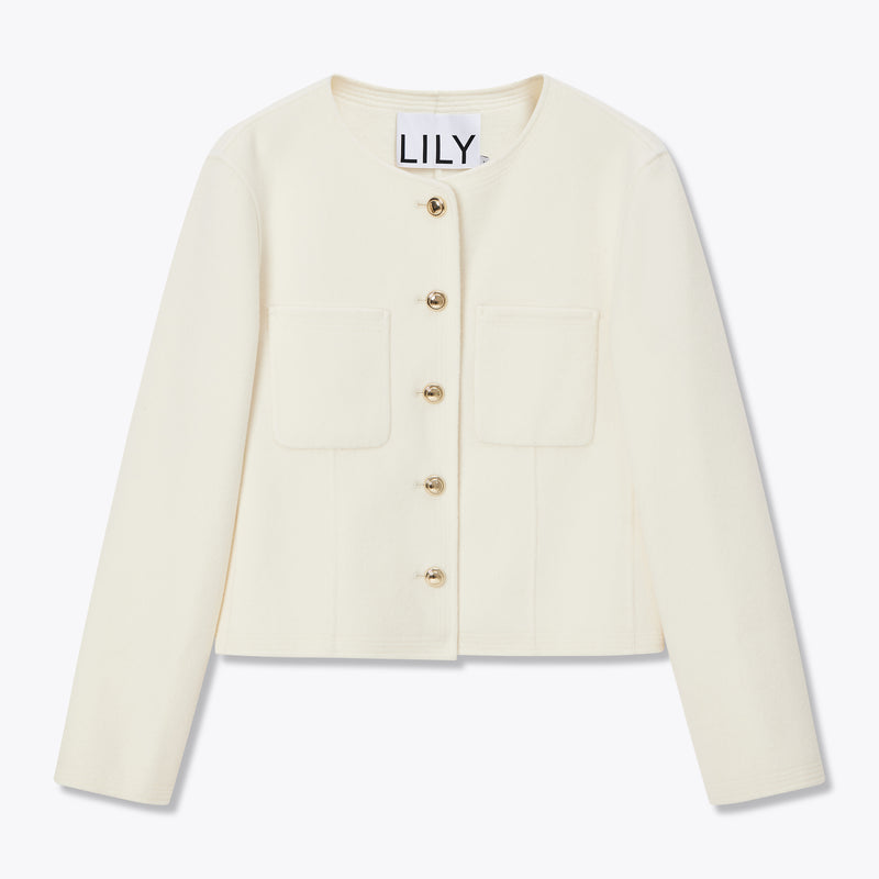 Lily - Veste - Blanc Cassé