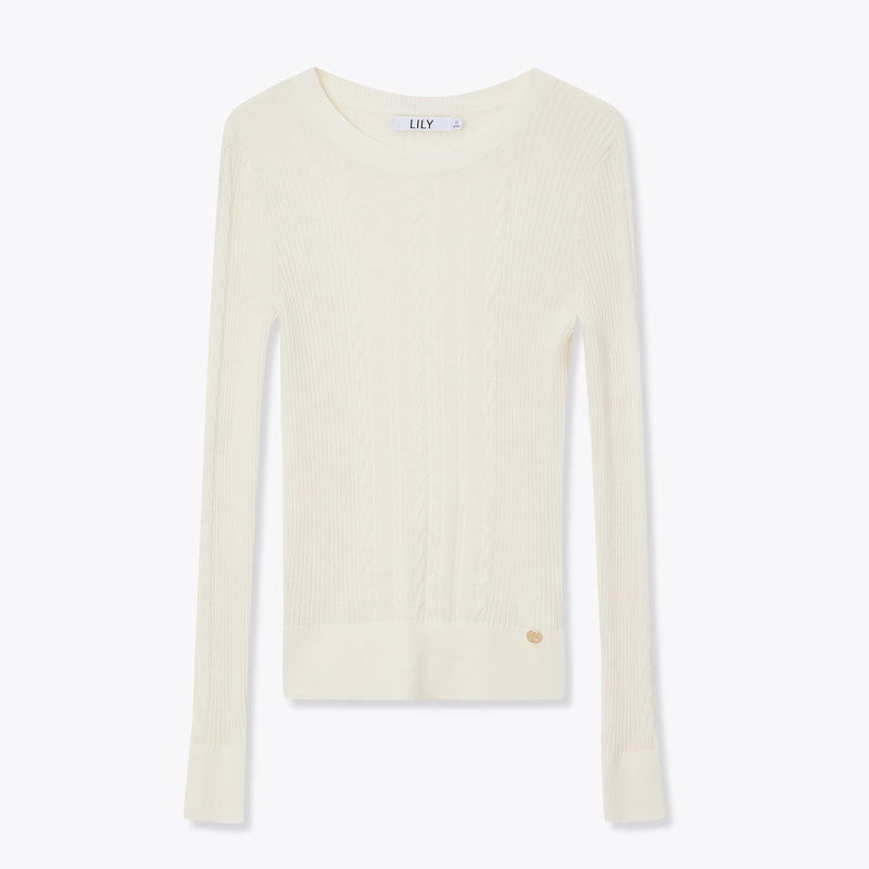 Lily - Tricots - Blanc Cassé