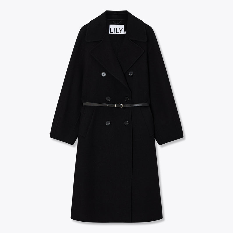 Lily - Manteau - Noir