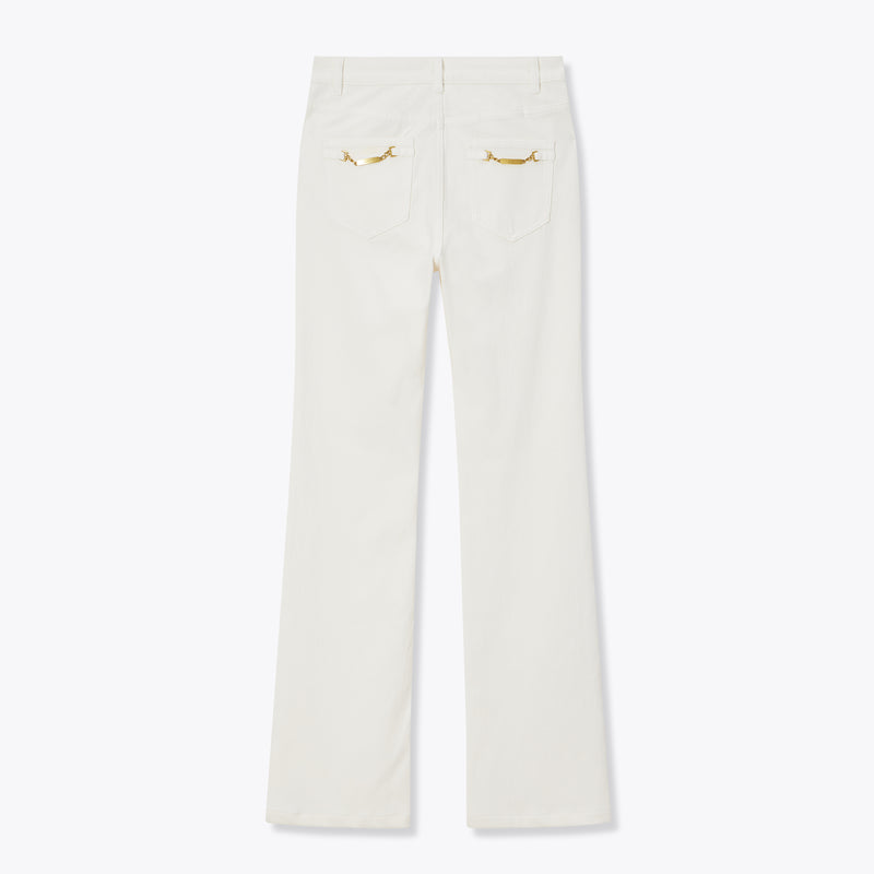 Lily - Pantalon - Blanc Cassé