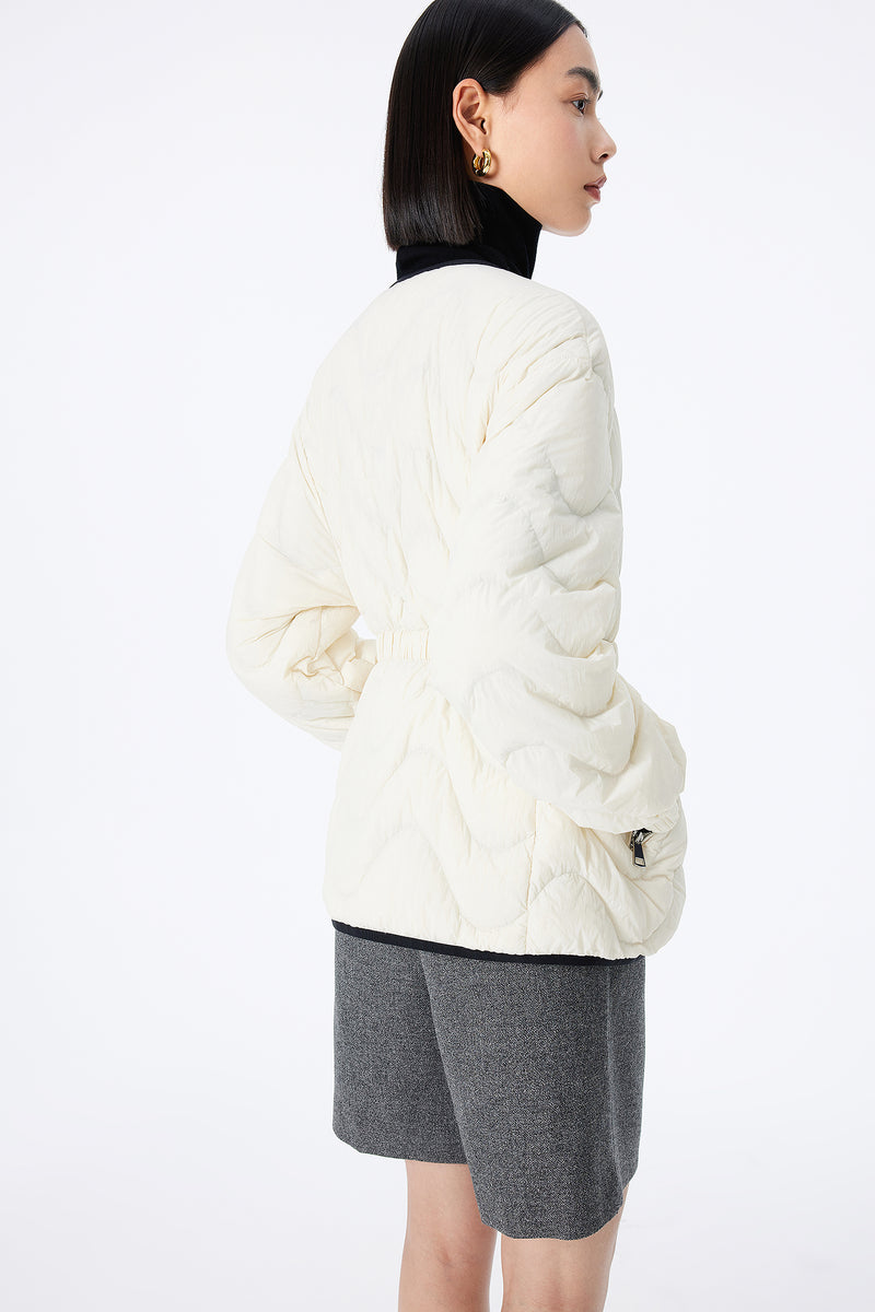 Lily - Doudoune - Blanche