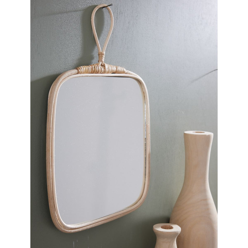 Matisse - Espejo Cuadrado - Beige